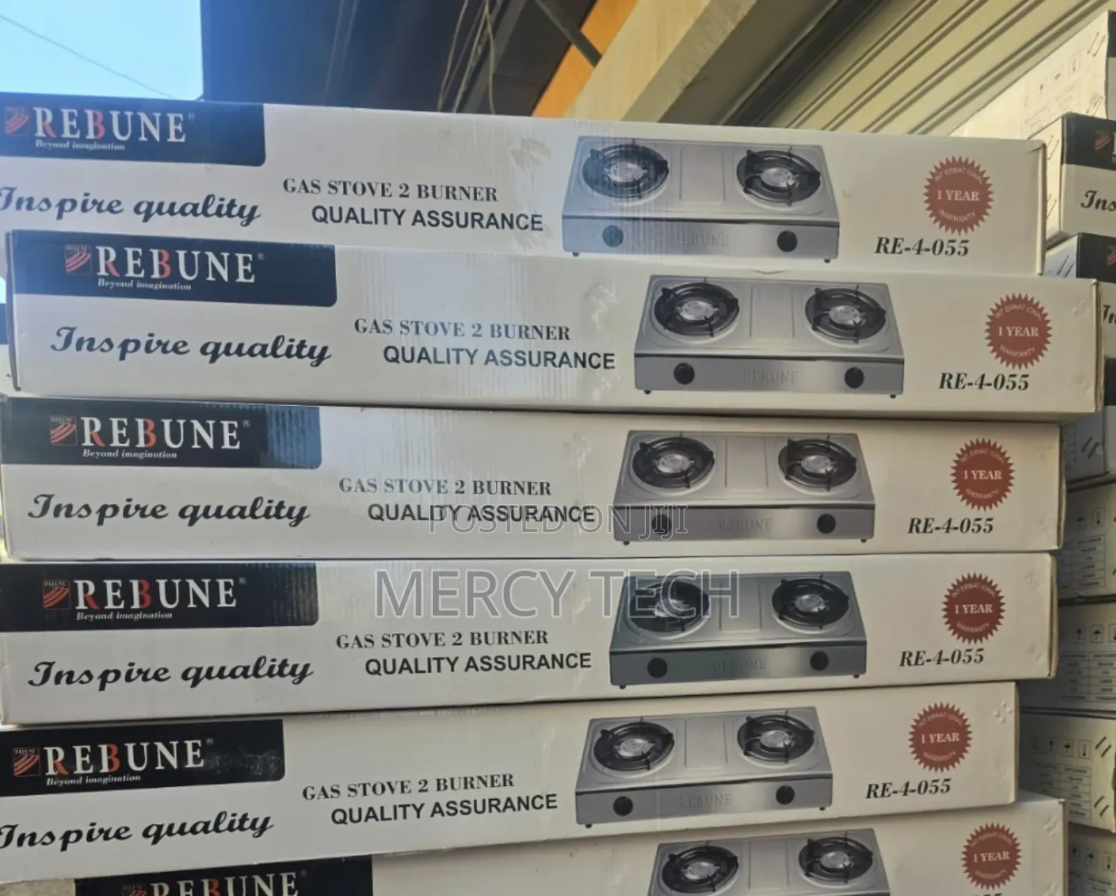 Rebune 2burner Gas Cooker