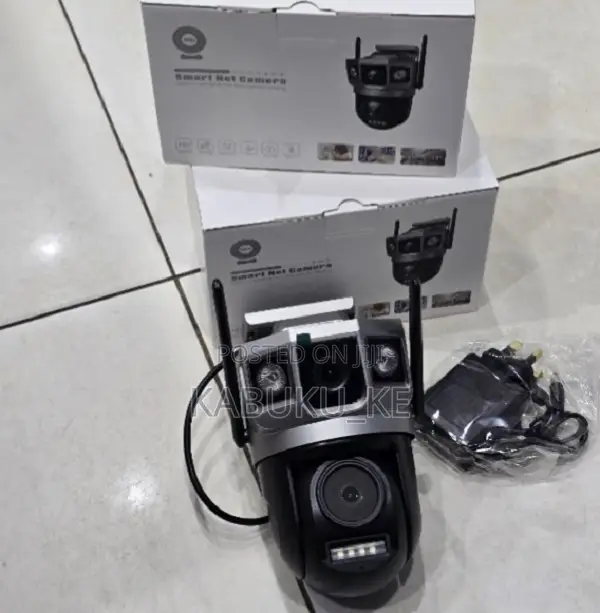 V380pro Dual Lens Outdoor Security Camera Wifi Solar PTZ Night Vision