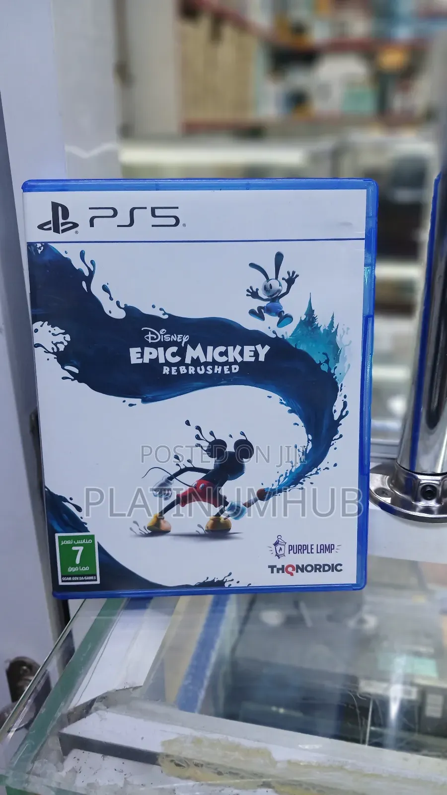 Epic Mickey Rebrushed Ps5 Action-Adventure Used Game