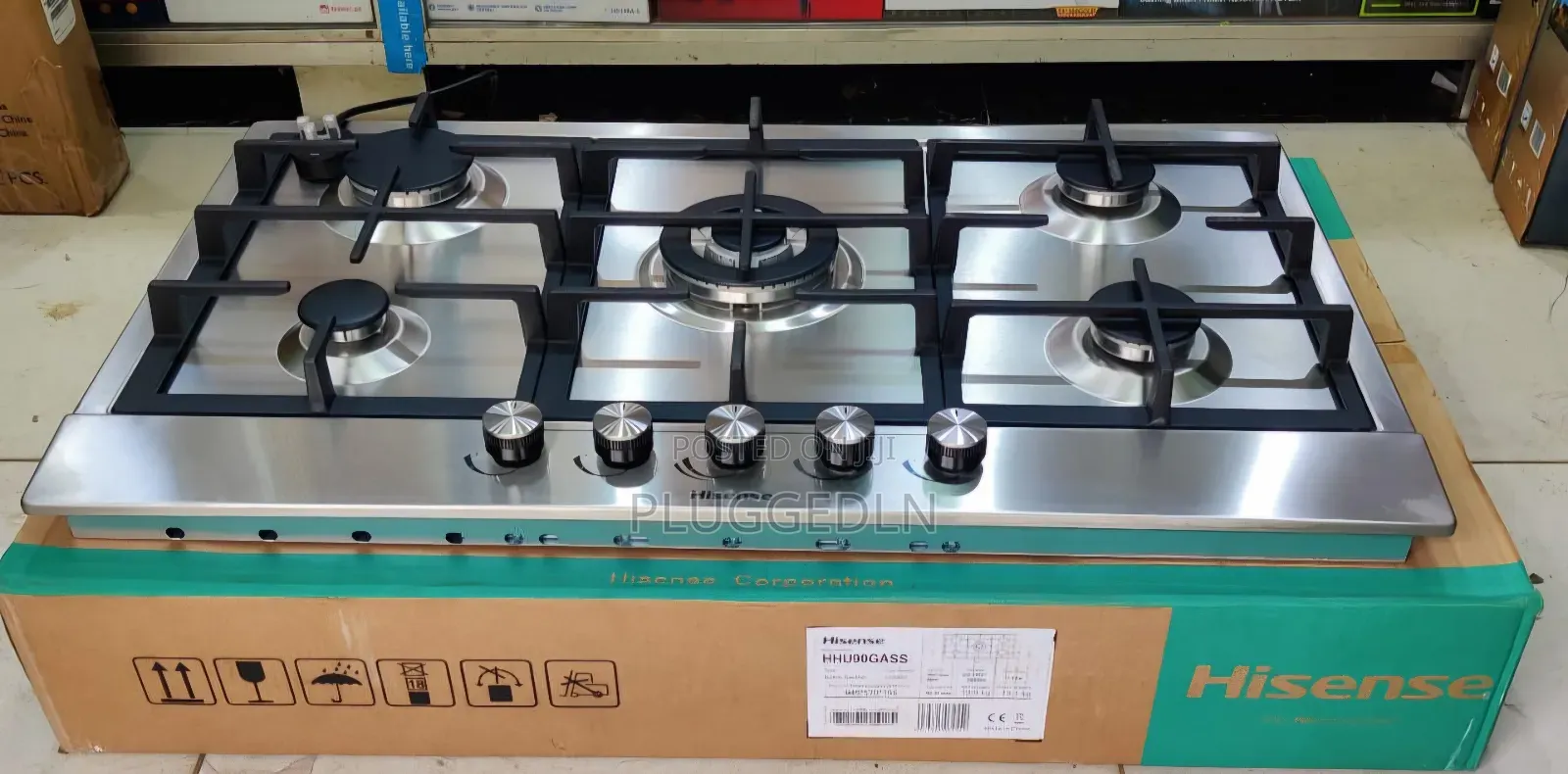 Hisense 90cm Built-in Gas Hob (Model Hhu90gass).