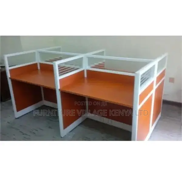 Office Workstation; 4-Persons Modular Office Workstation