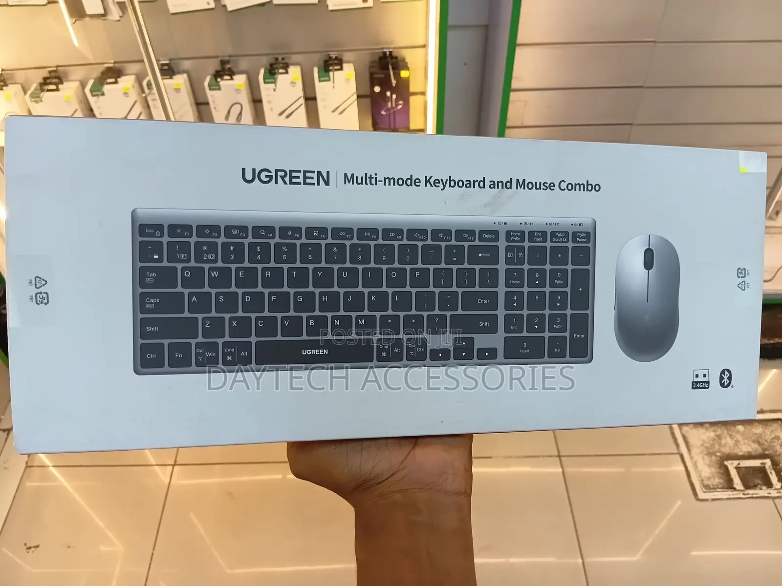 This Is A Ugreen Multi-mode Keyboard And Mouse Combo.