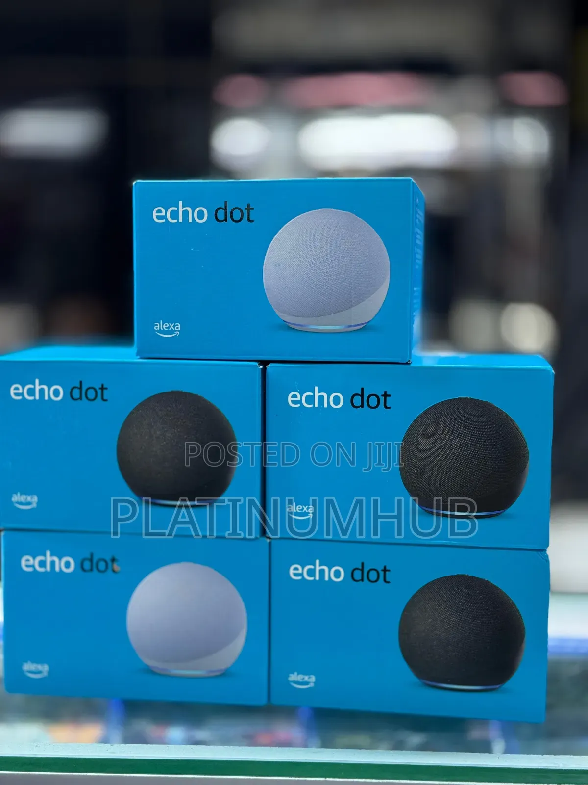 Alexa Echo Dot Amazon Speaker No Clock 5th Generation.