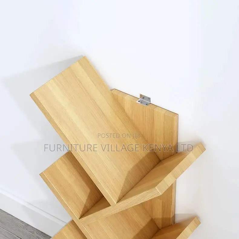 Office Bookcase; Wooden Bookcase Open Bookshelf for Living Room