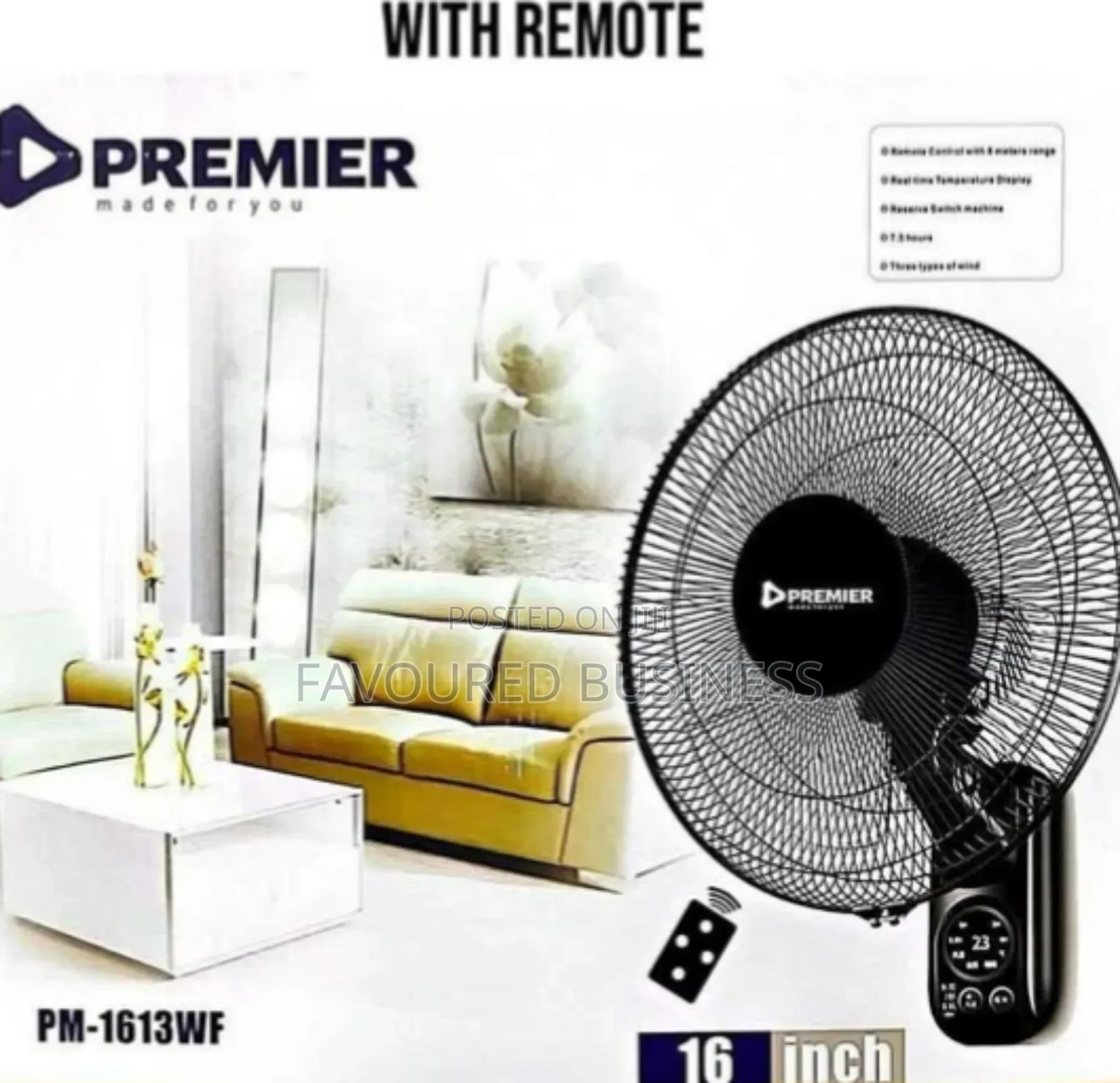 Electric Wall Fan /New Premier Wall Fan 16 Inch