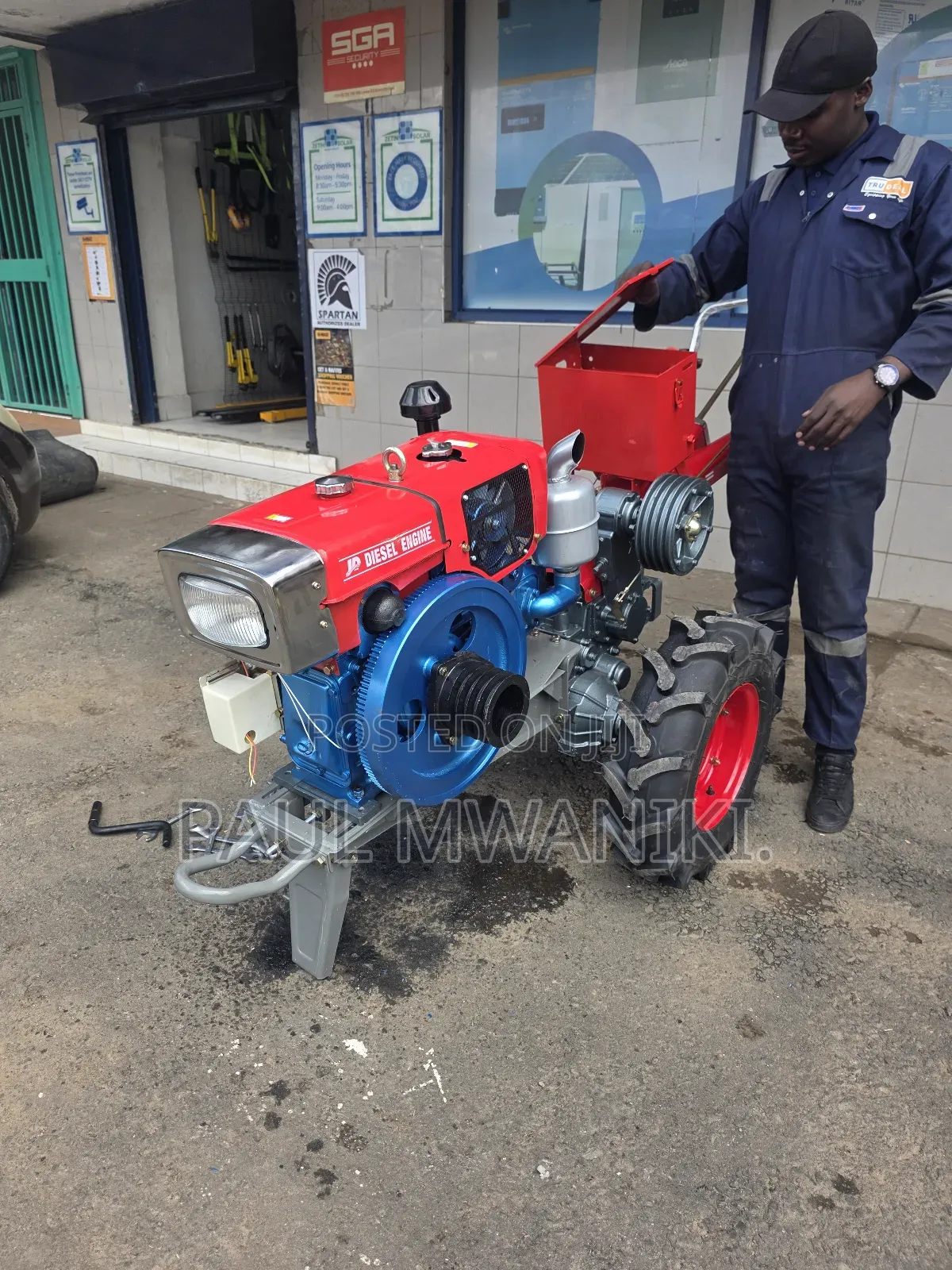 Walking Tractor / Power Tiller – Diesel Engine (Heavy Duty)