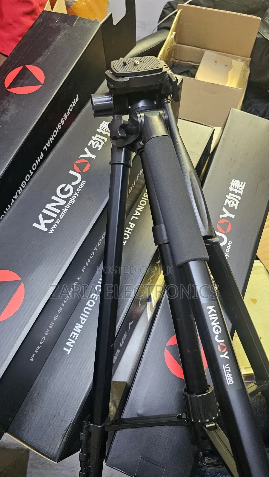 Kingjoy Vt-890 Camera Stand, Tripod for Camera