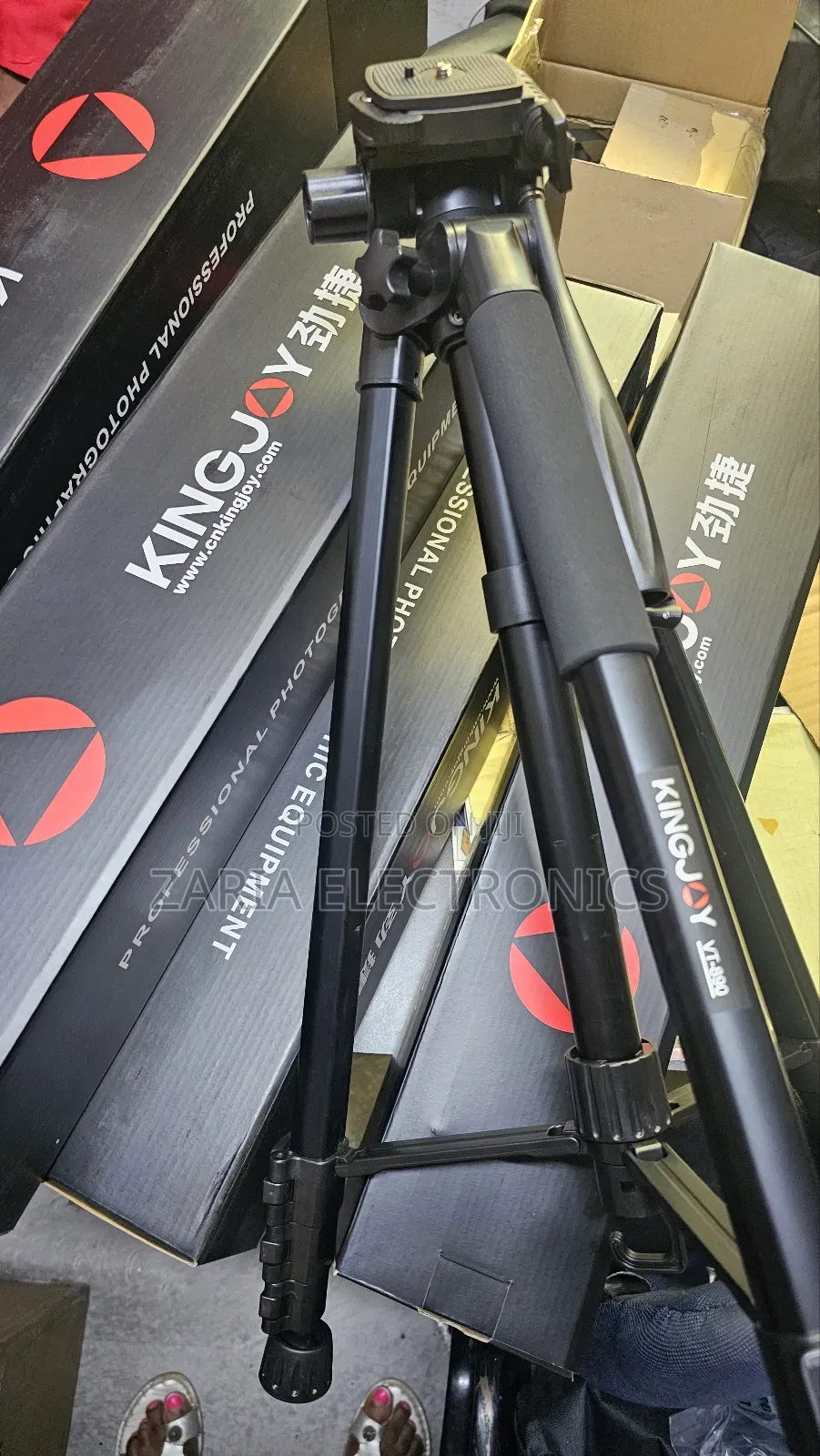 Kingjoy Vt-890 Camera Stand, Tripod for Camera