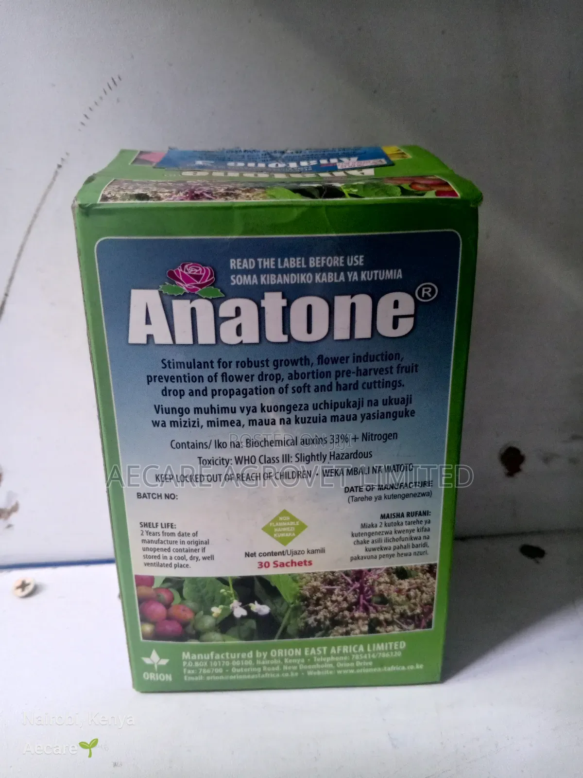 Anatone 3 Fertilizer Stimulant 3 Grams