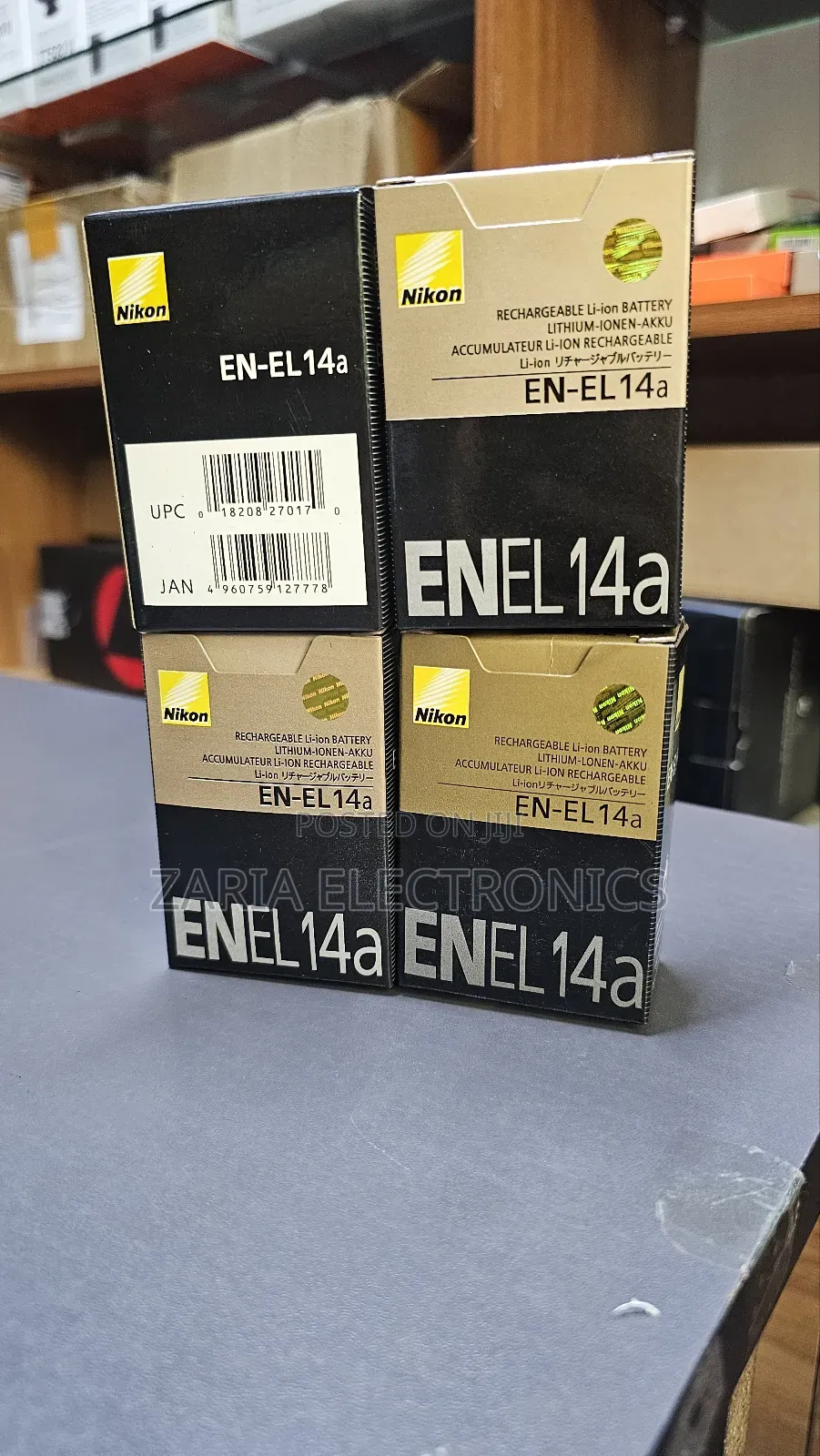 Nikon en-El14a Camera Battery for D5100,D5200,D3400 Etc