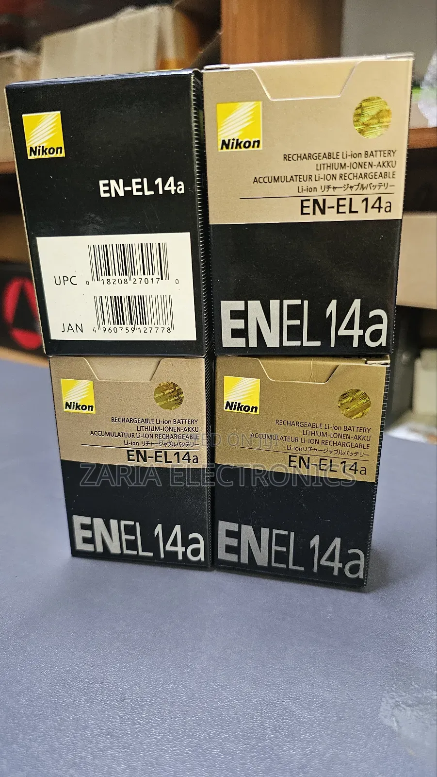Nikon en-El14a Camera Battery for D5100,D5200,D3400 Etc
