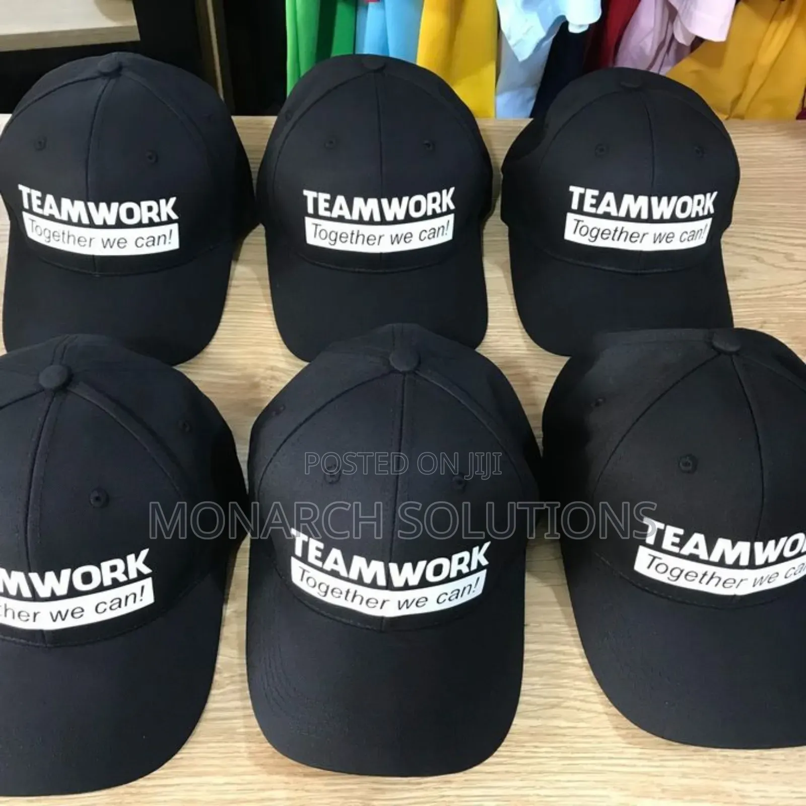 Navy Blue Cap or Black Cap With Logo