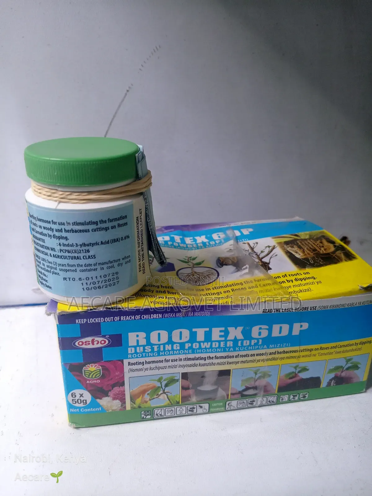 Rooting Hormone Rootex 6dp Dusting Powder 50 Grams