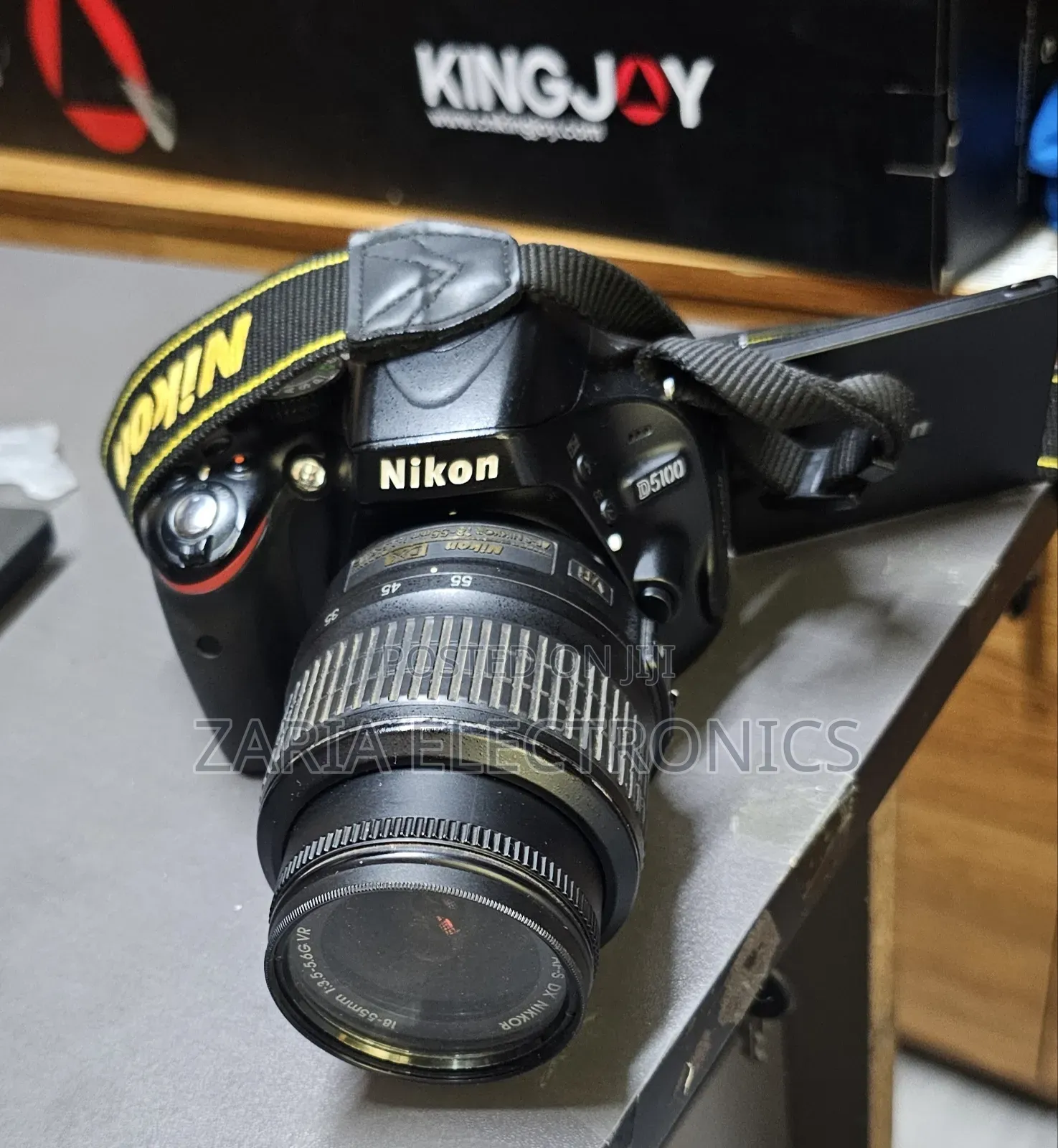 Nikon D5100 Camera With 18-55mm Lens,Battery,Charger and Strap
