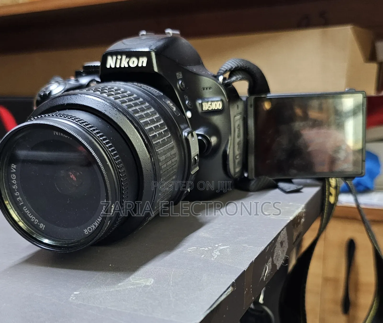 Nikon D5100 Camera With 18-55mm Lens,Battery,Charger and Strap