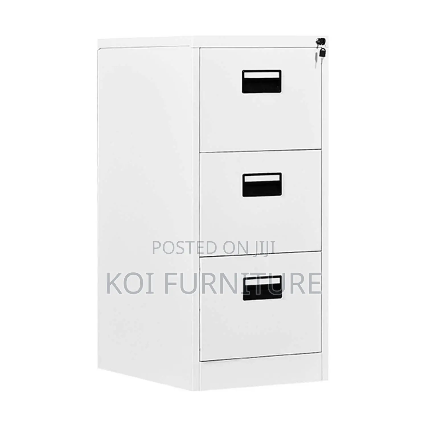 Office Cabinet; Three Lockers Steel Cabinet With Spacious Space