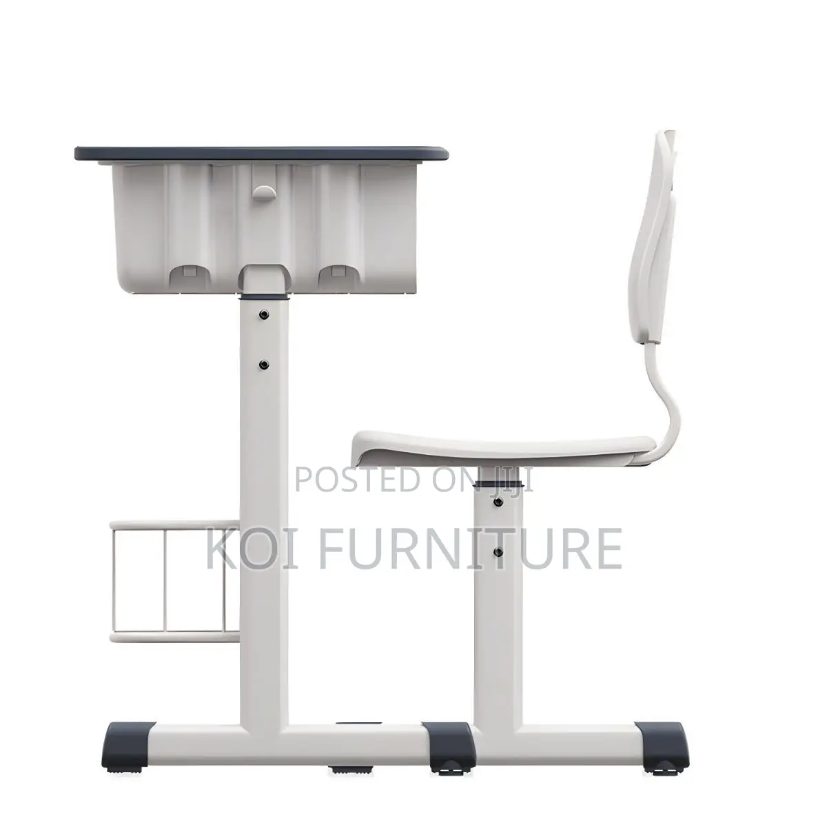 Home Desk; Home Schooling Adjustable Desk Chair Set for Kids