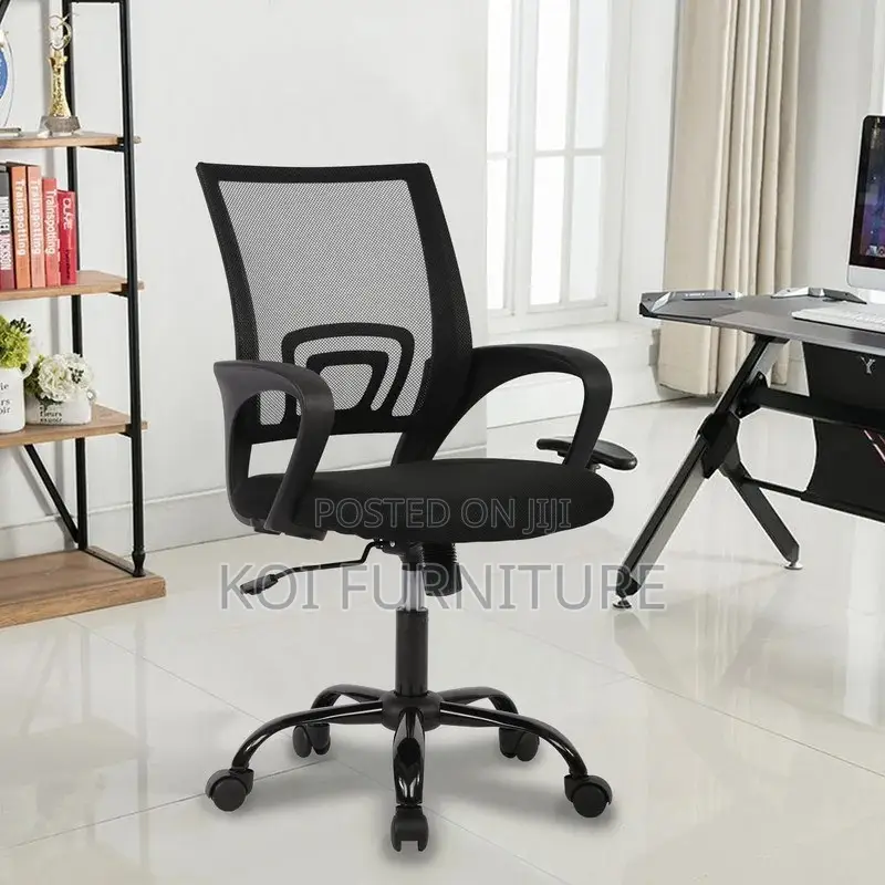 Office Chairs; Strong Top Mesh Koi Fabric Chairs