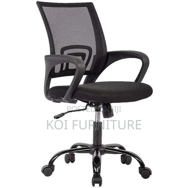 Office Chairs; Strong Top Mesh Koi Fabric Chairs