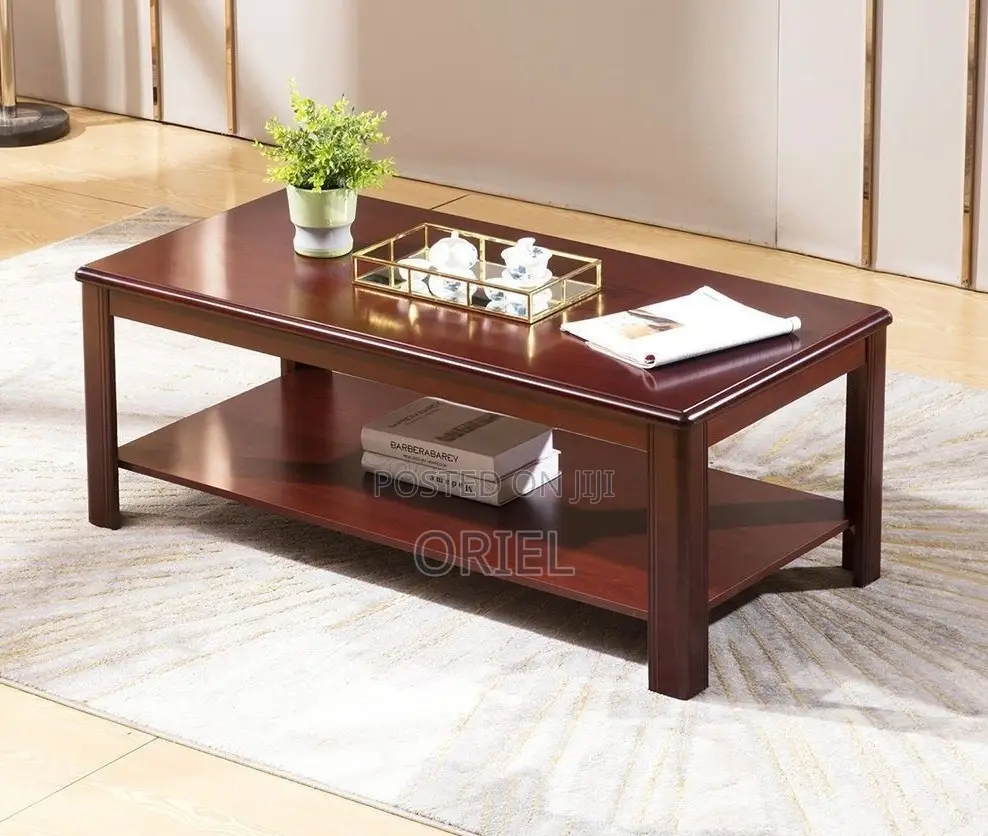 Coffee Tables:- Wooden Executive Office Coffee Table for Reception