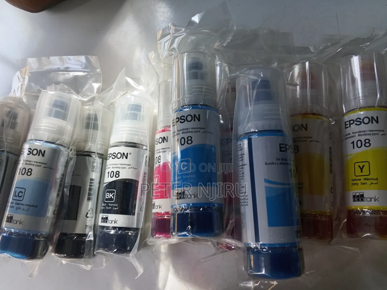 L8050/L18050 /L8100 Epson Original 108 Inks