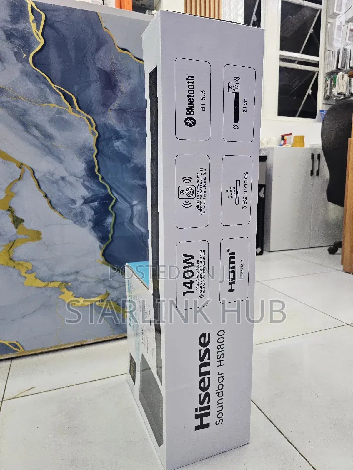 Hisense Hs1800 2.1 Channel Soundbar: Immersive Audio Experience