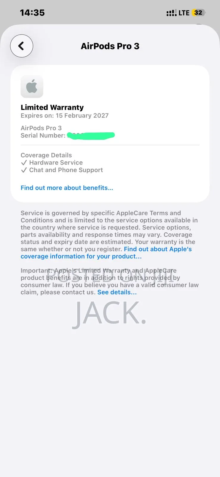 Airpods 3 Just Like New Active Warranty