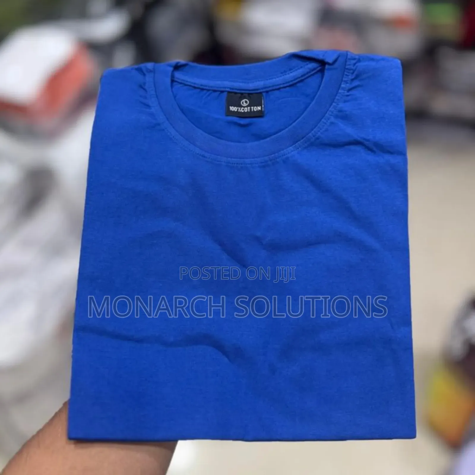 Dark Royal Blue Tshirt 100 % Cotton