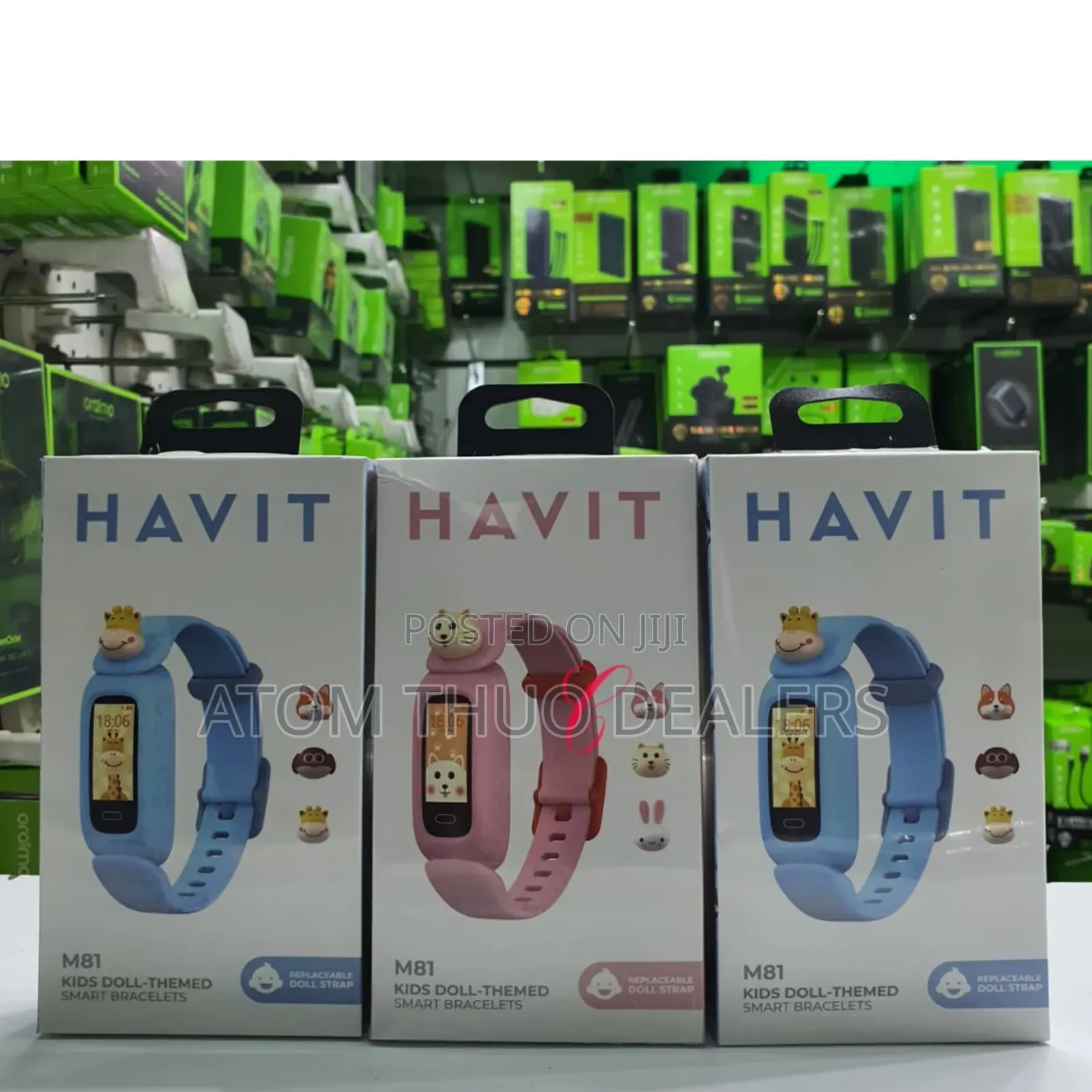 Havit M81 Kids Doll-Themed Smart Bracelets