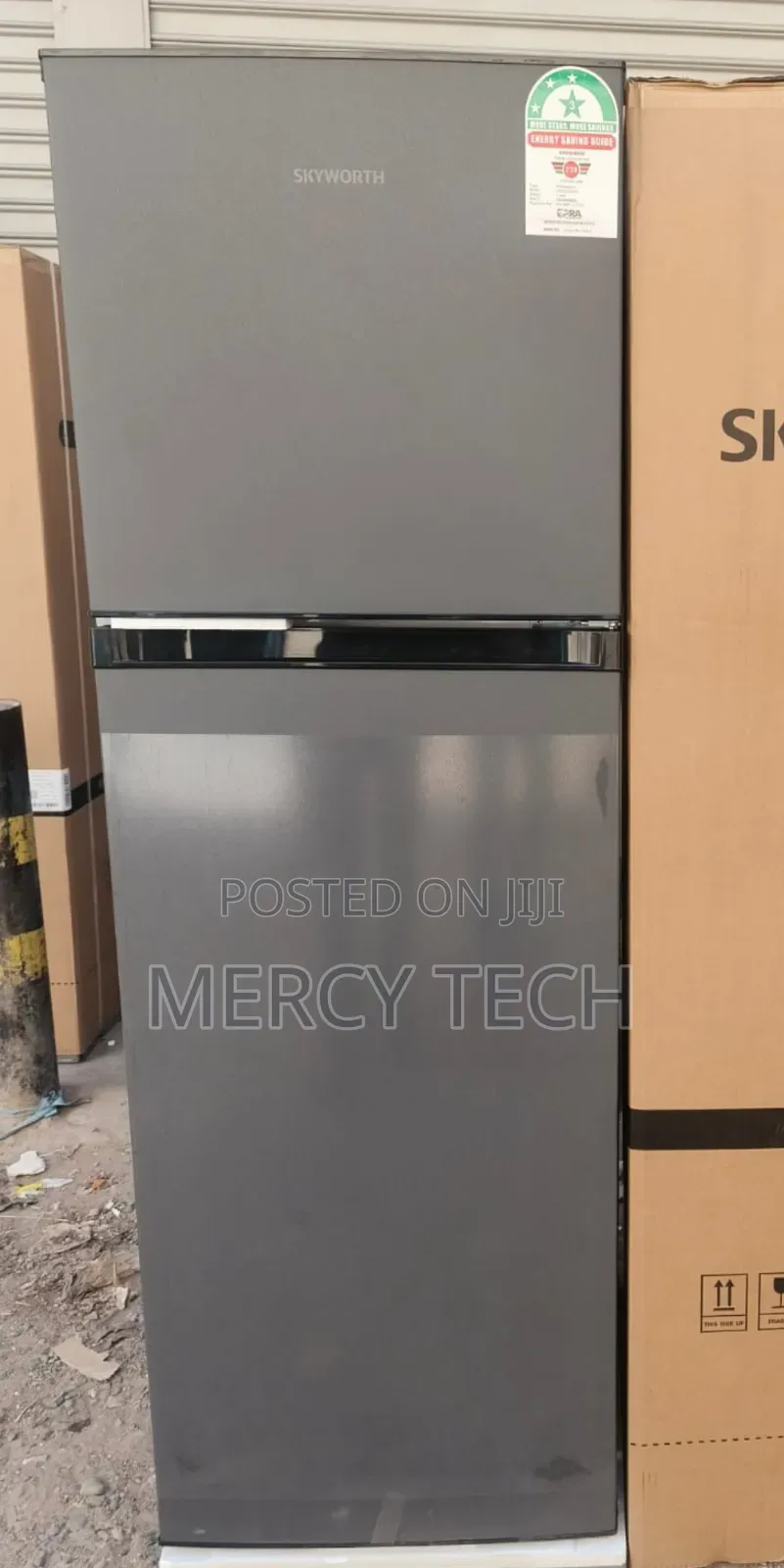 Skyworth 280 Litres Double Door No Frost Refrigerator
