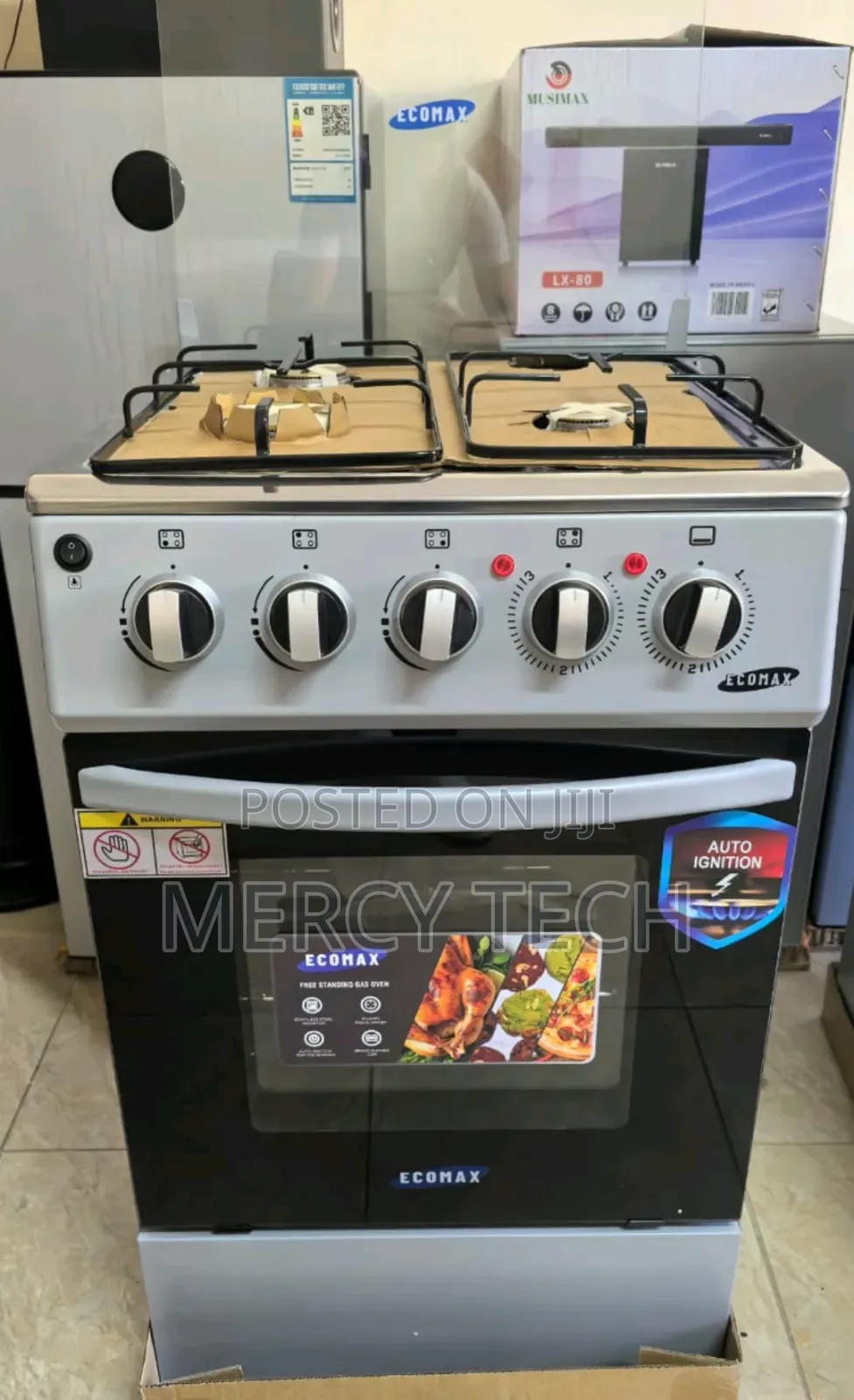 Ecomax 60cm*60cm 3g+1e Standing Cooker