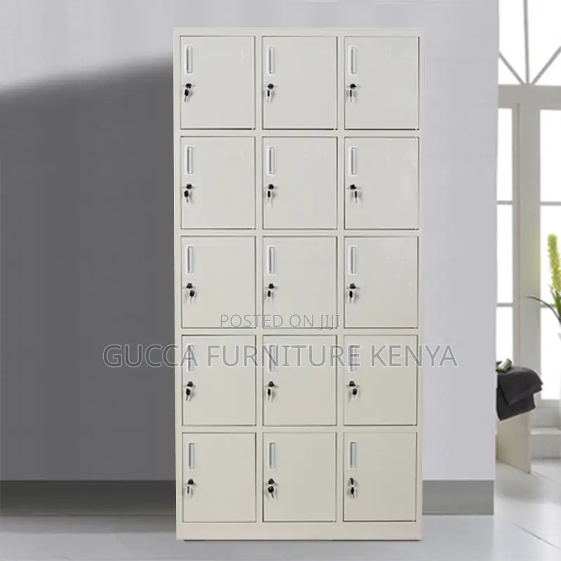 15-Doors White Metallic Filling Locker Cabinet