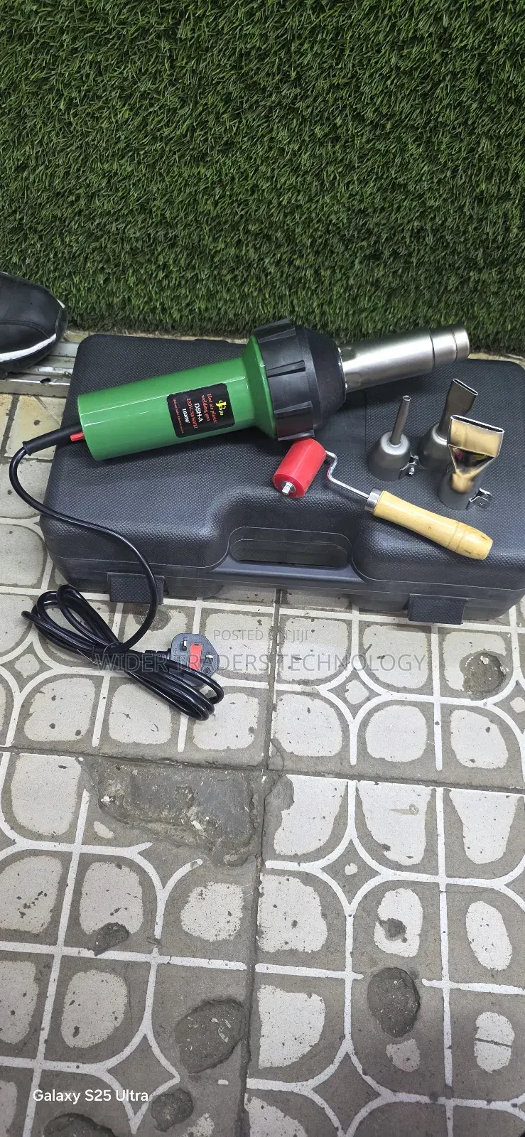 1600w Hot Air Torch Plastic Welding Gun Kit