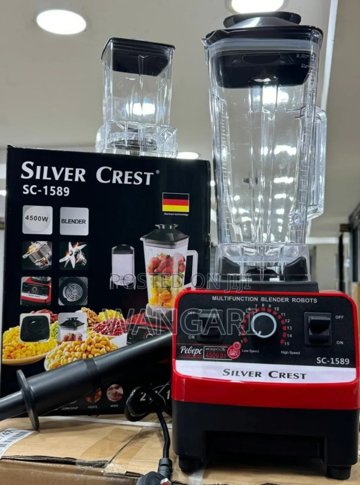 Silver Crest Commercial Blender