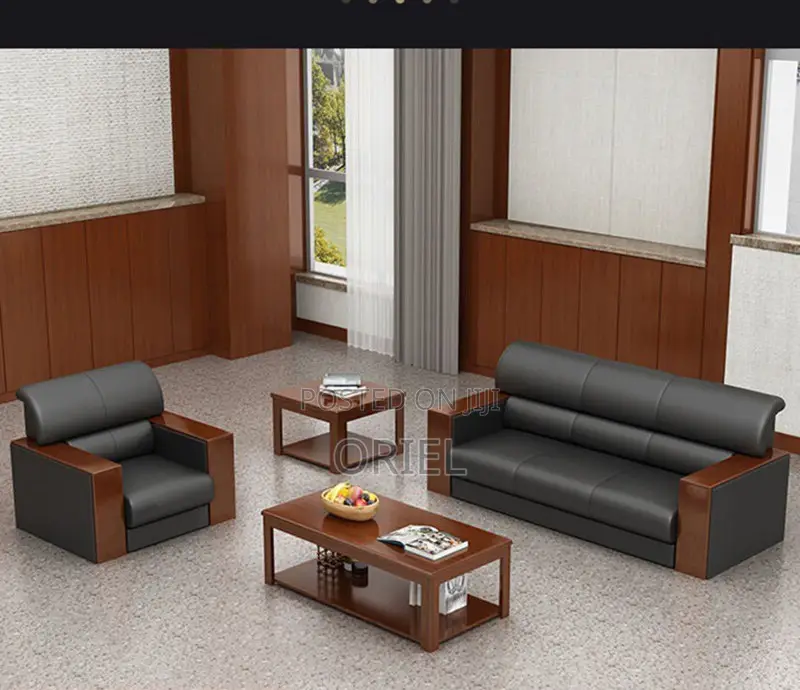 Office Waiting Sofa : Office Executive 5-Seater Sofa-Set