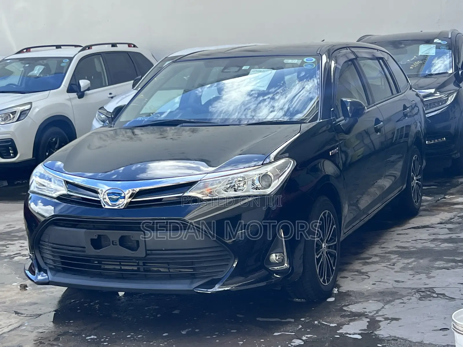 Toyota Corolla Fielder 2019 Matt Black