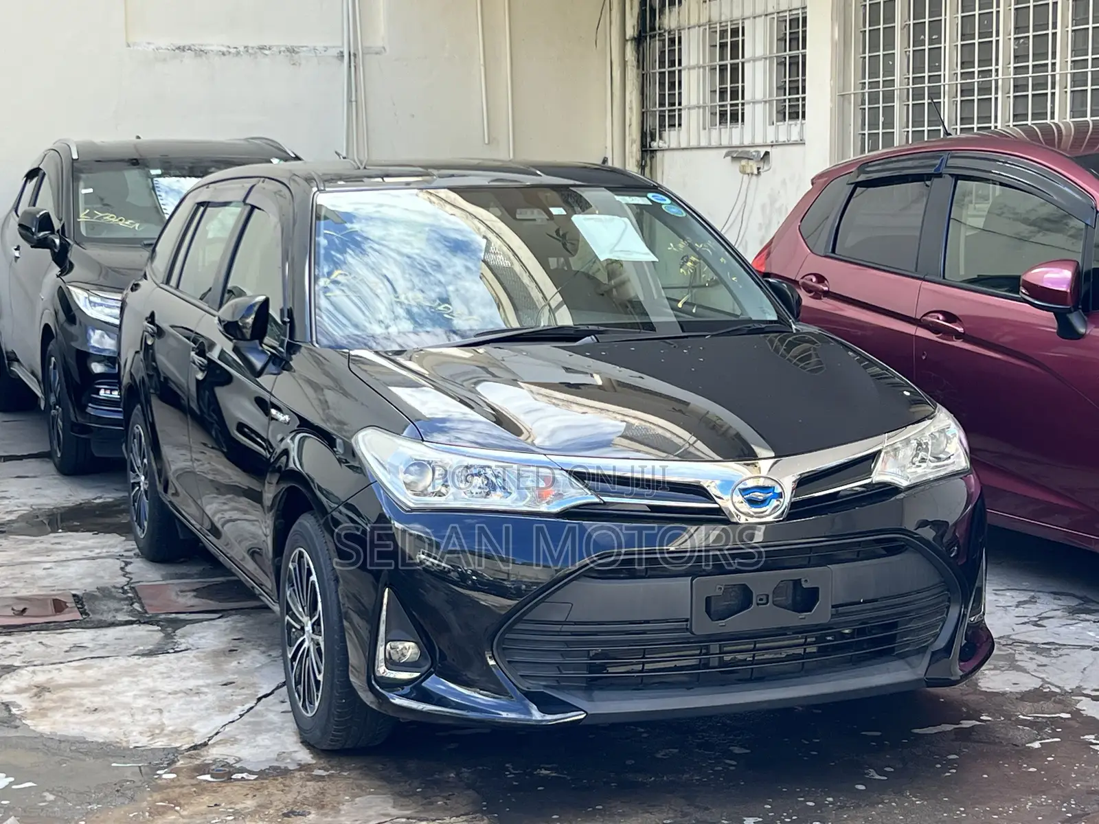 Toyota Corolla Fielder 2019 Matt Black