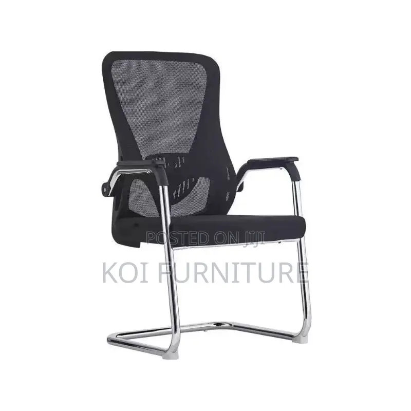 Office Chairs; Sled Based Ergonomic Visitors Mesh Office Seat