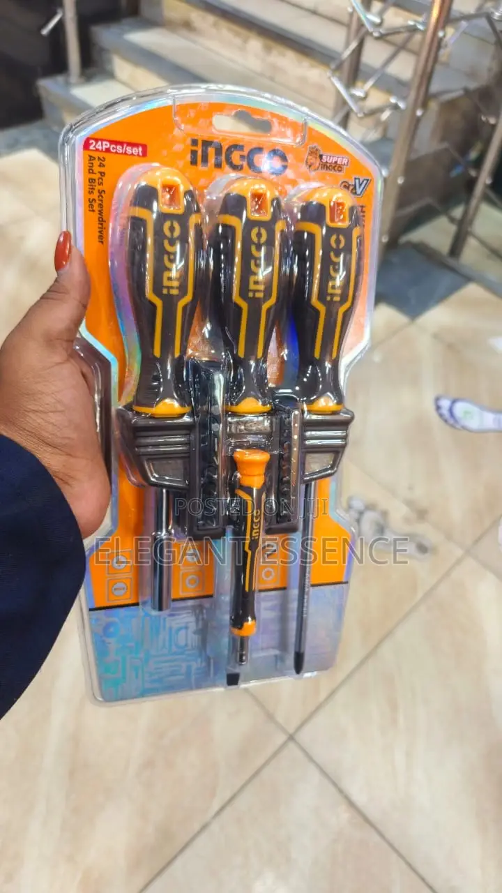 24pcs Screwdriver and Bits Set