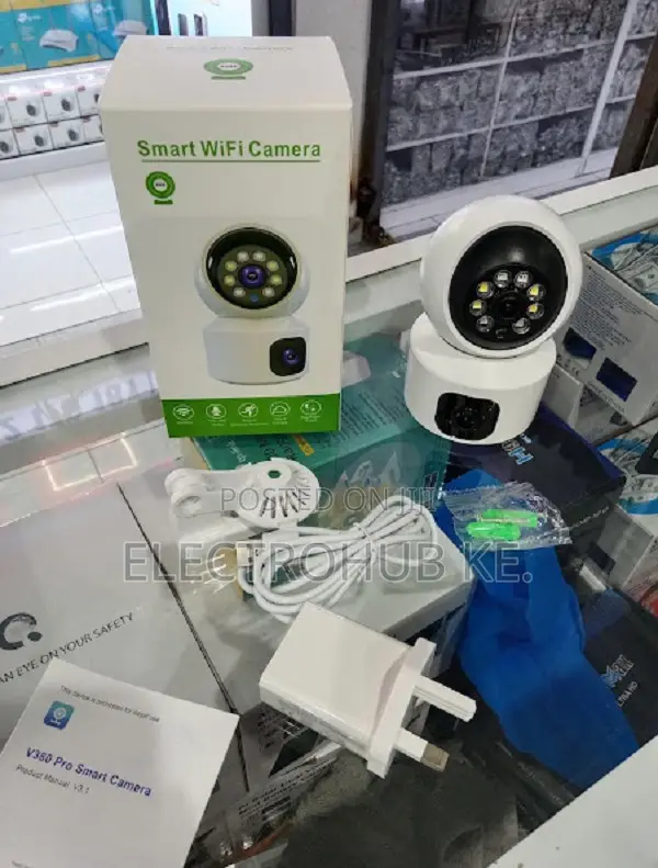 Smart Wifi Dual V380 Nanny Camera 2 Lens