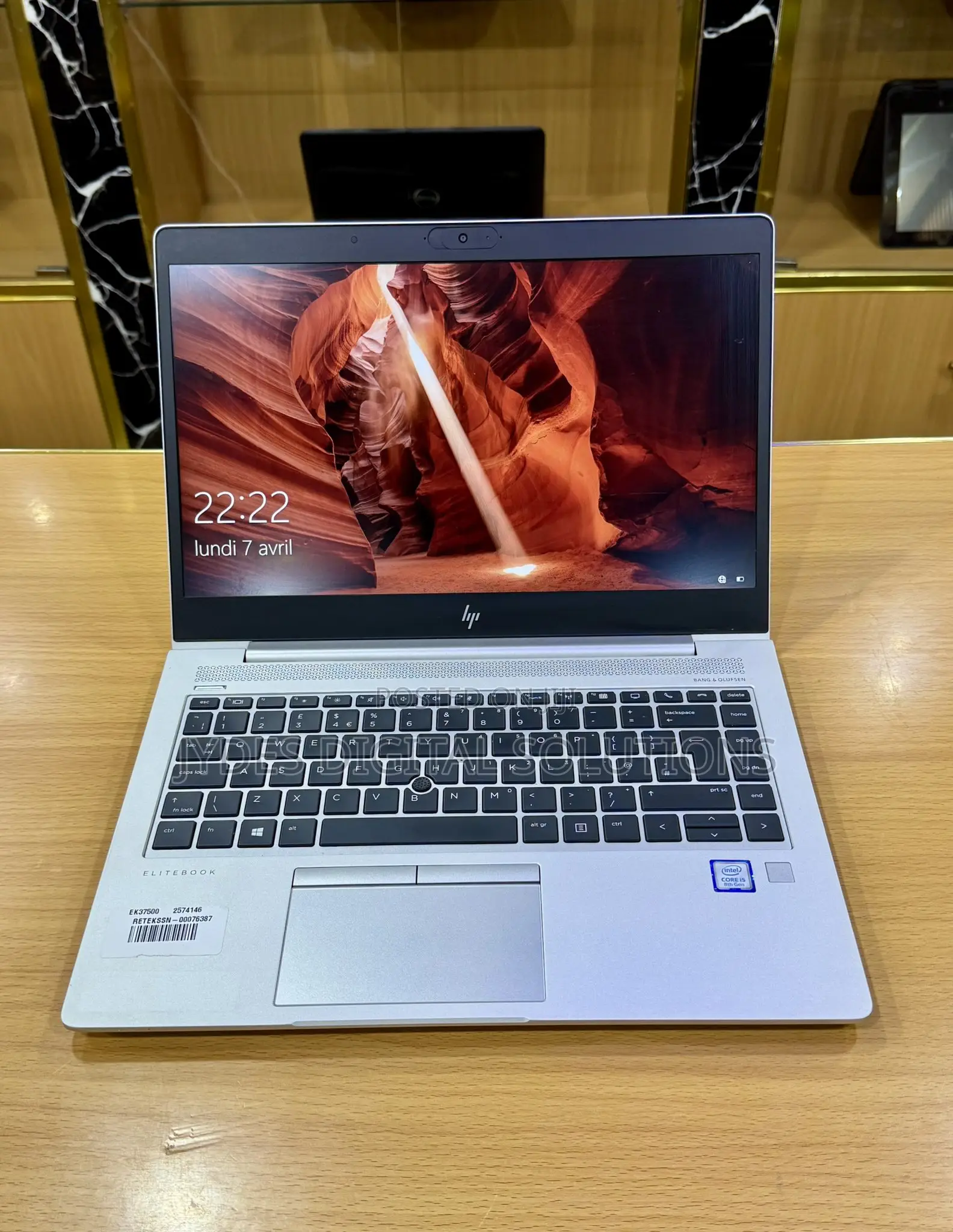 Laptop HP EliteBook 830 G5 8GB Intel Core i5 SSD 256GB