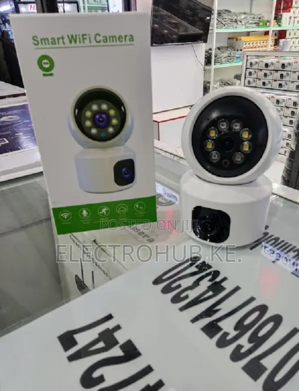 Ai Smart Net Wifi Security Indoor Surveillance Nanny Camera Dual Lens