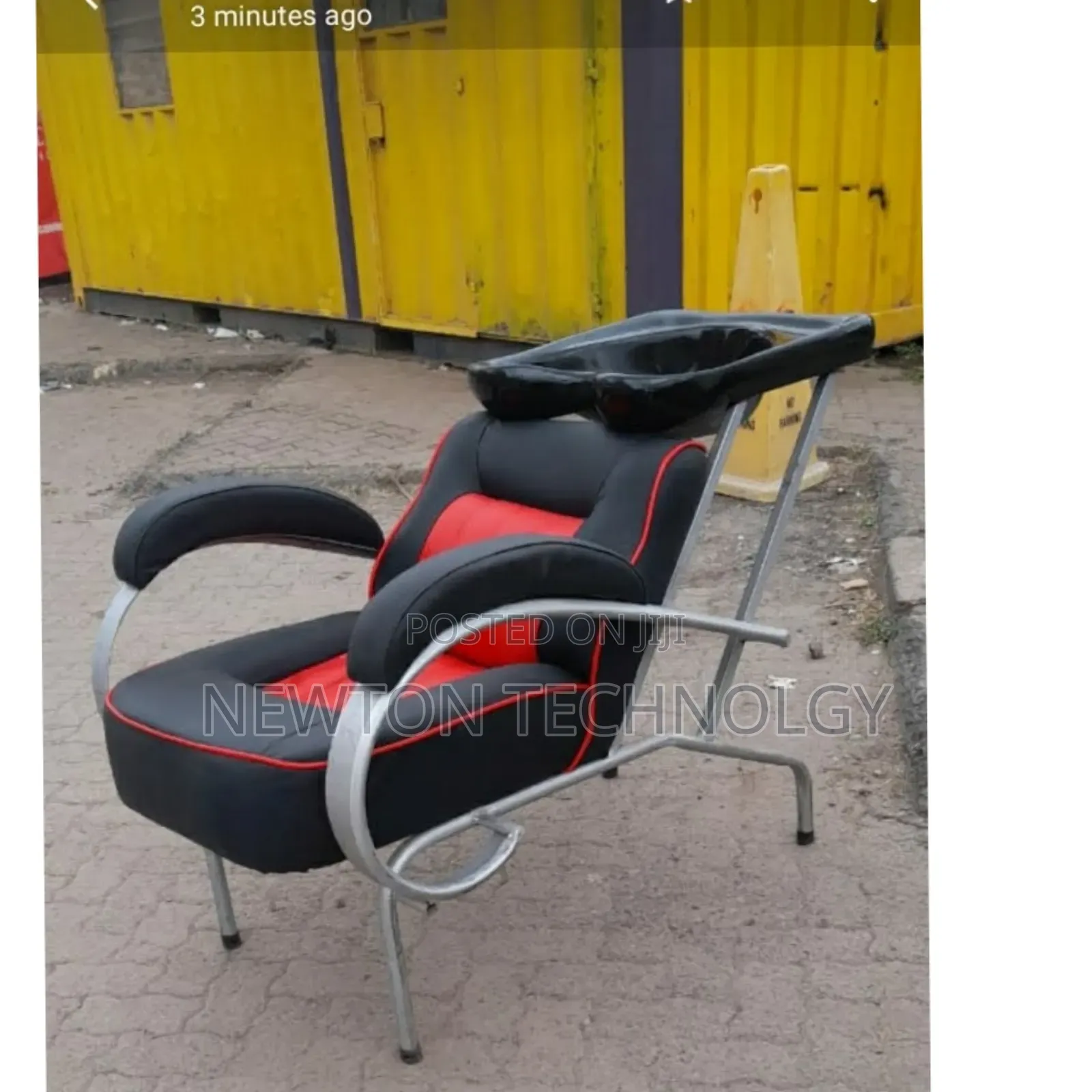 Executive Barber Chair With Sink