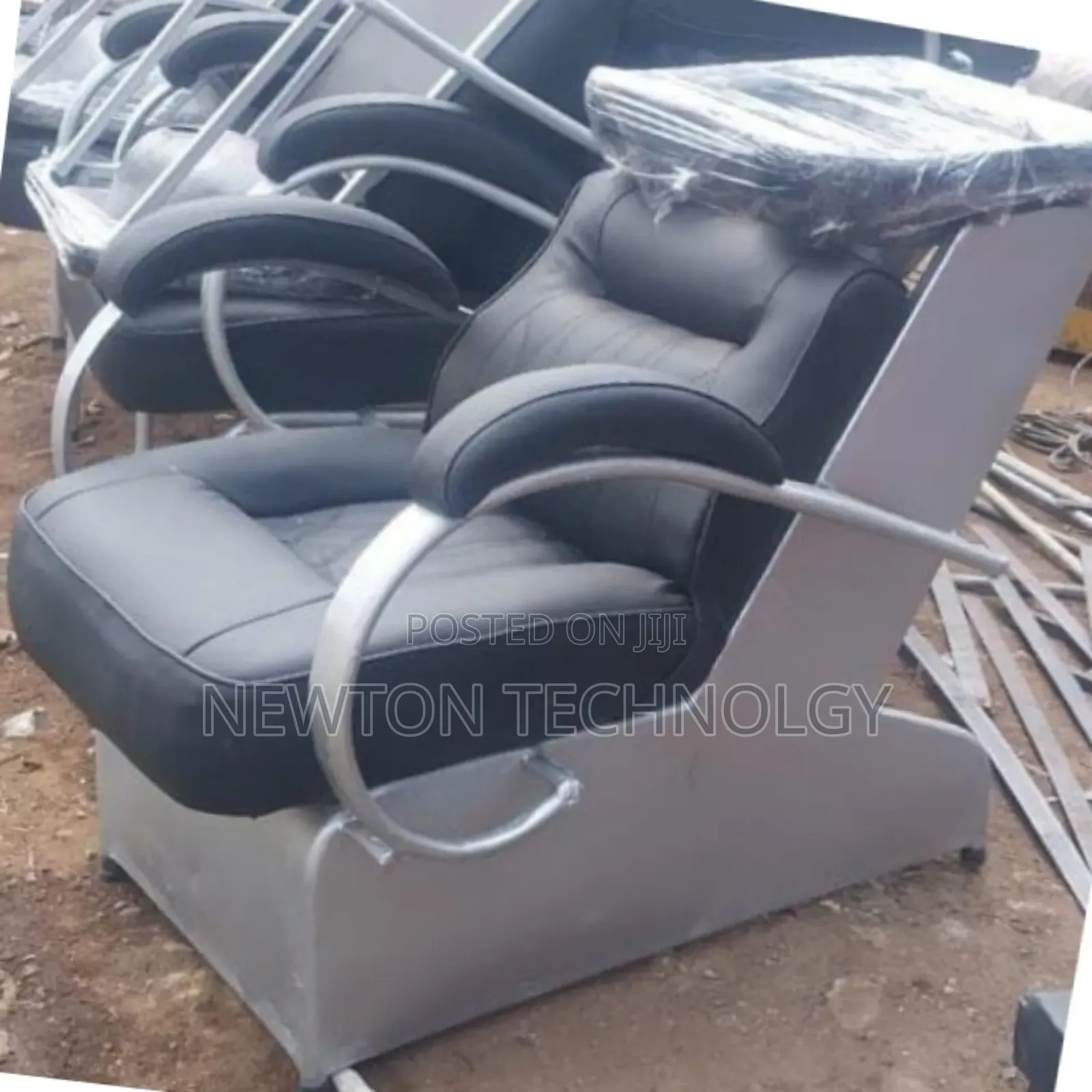 Modern Executive Barber Chair With Sink