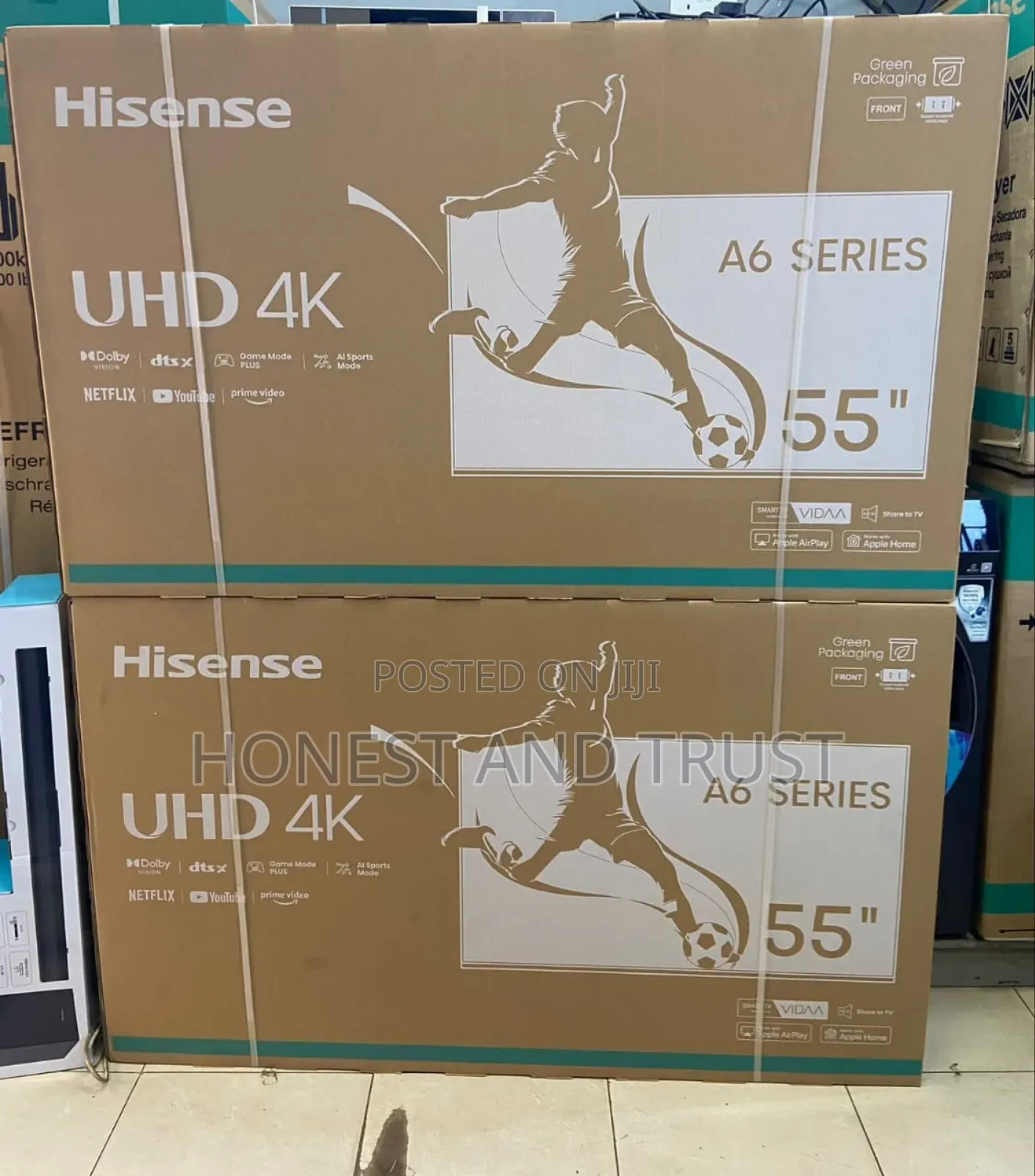 Hisense 55 Inch A6 Uhd Smart Tv