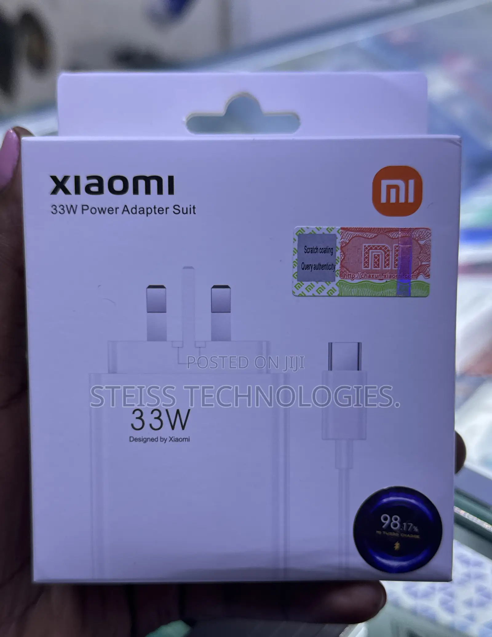 33w Xiaomi Fast Charger