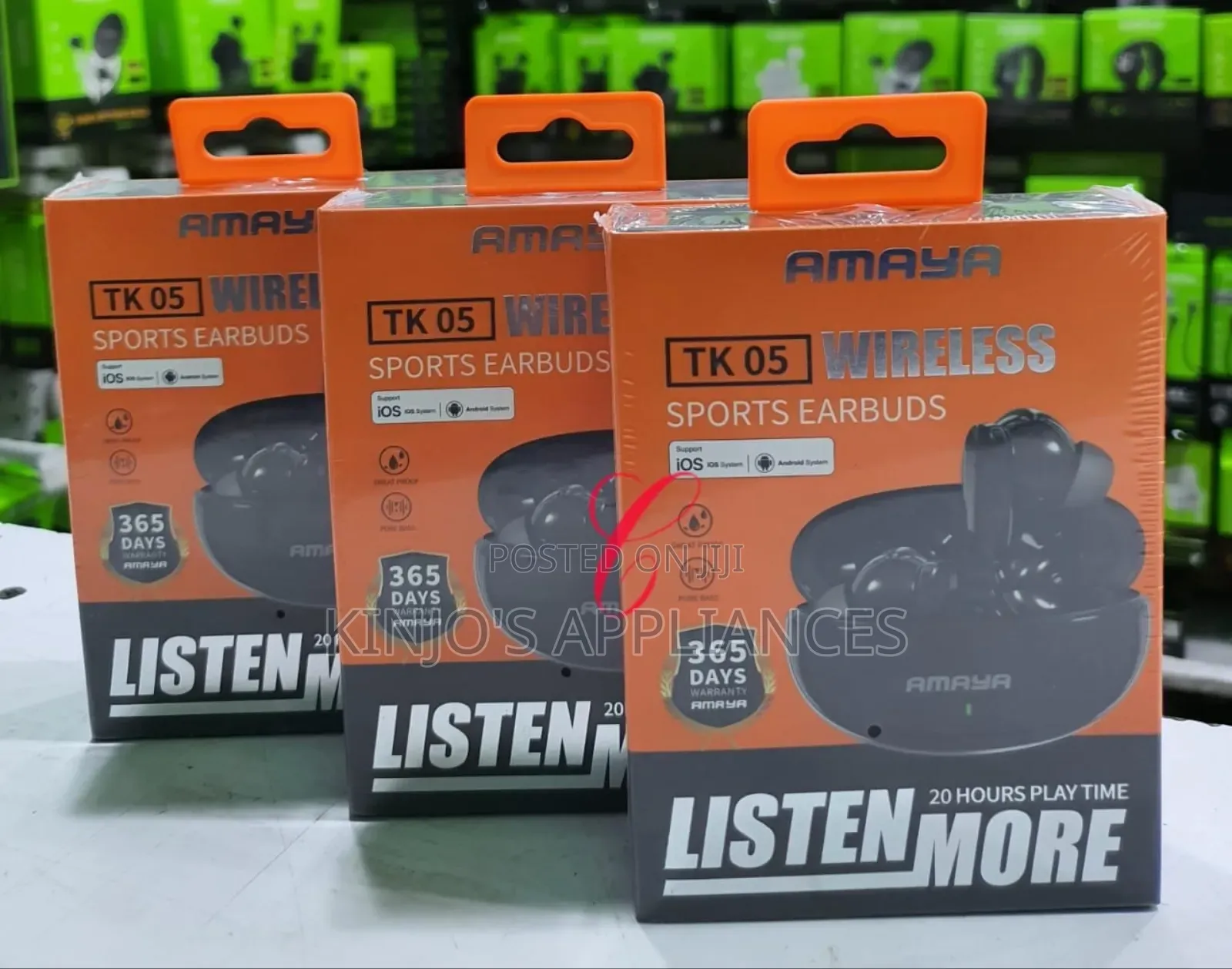 Amaya *Tk05* Wireless Sports Earbuds Now Available at 1199