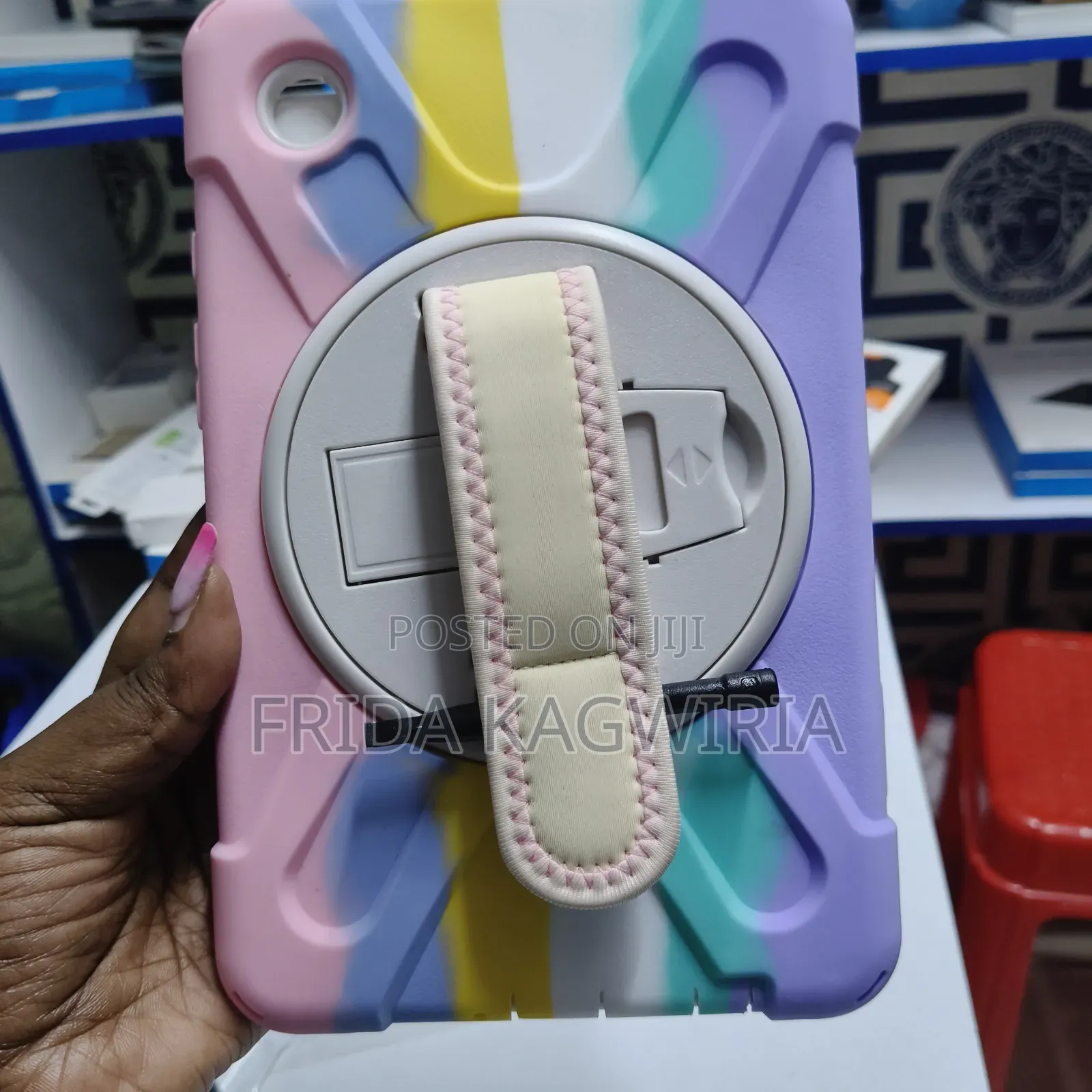 Rainbow Rugged Shockproof Back Cover for Samsung Tab A9