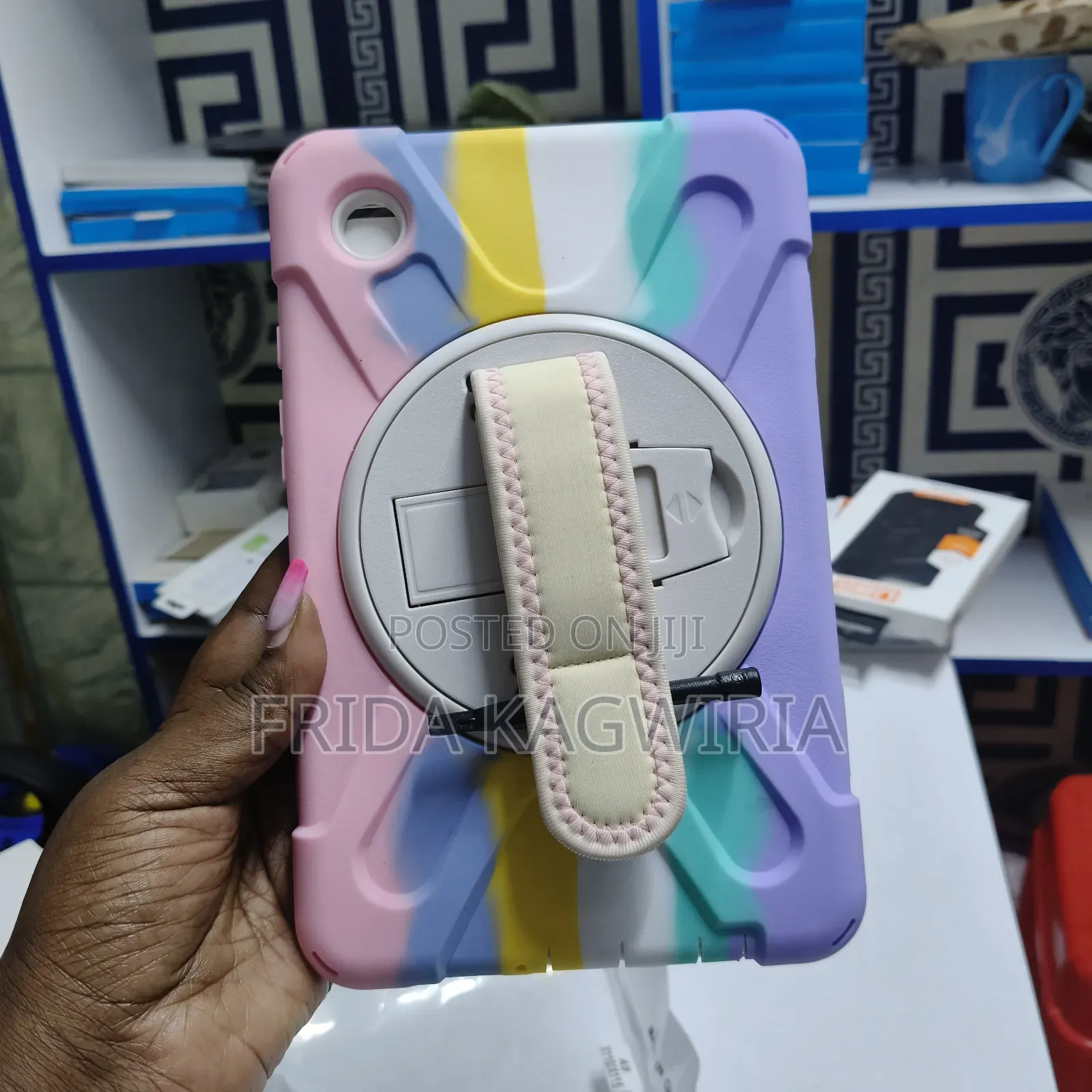 Rainbow Rugged Shockproof Back Cover for Samsung Tab A9