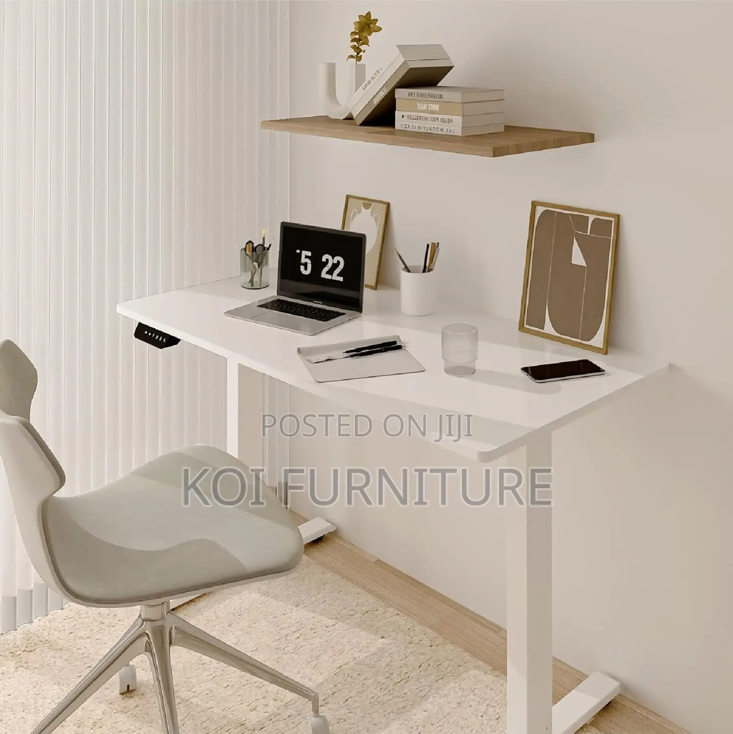 Office Desk; Top Wide Height Range Adjustable Office Desk